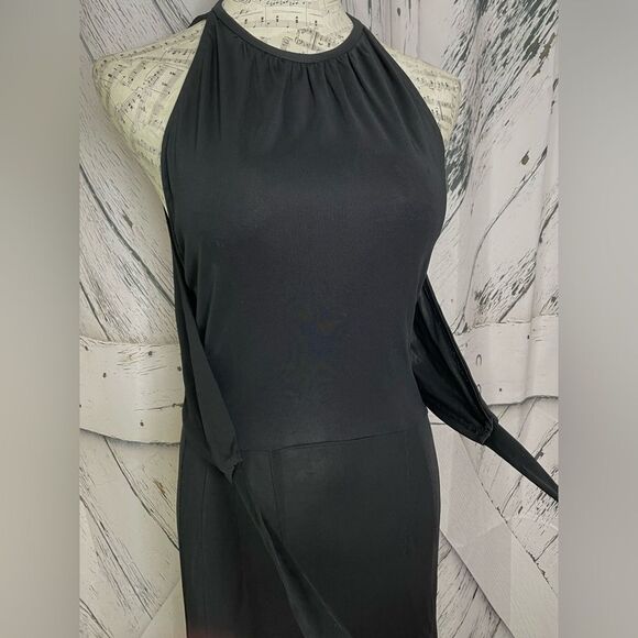 DKNY Sleeveless Midi Dress Open Back S - Picture 7 of 9